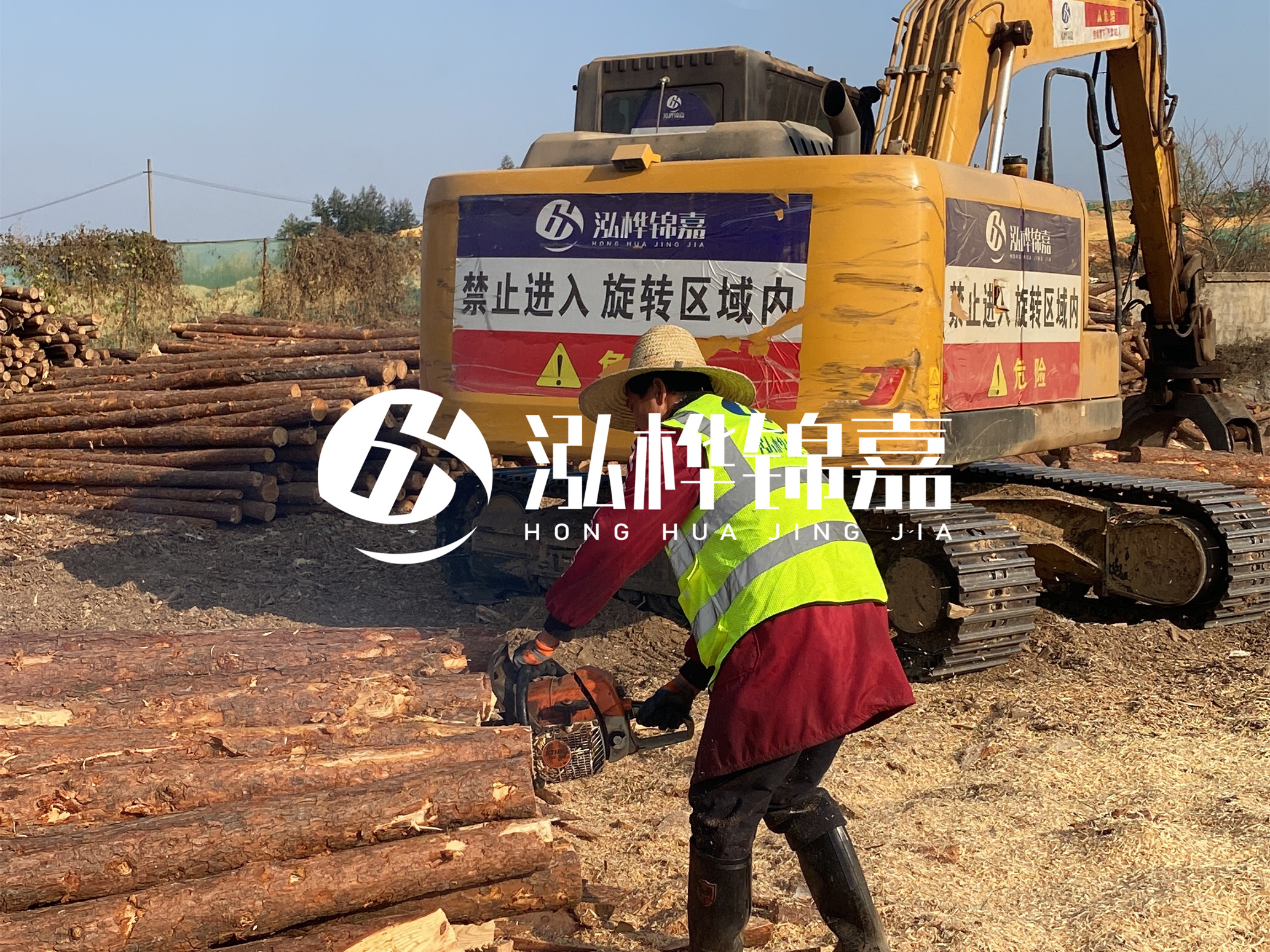 貴州河道木樁廠家泓樺錦嘉 - 松木樁梢徑怎么測(cè)量？